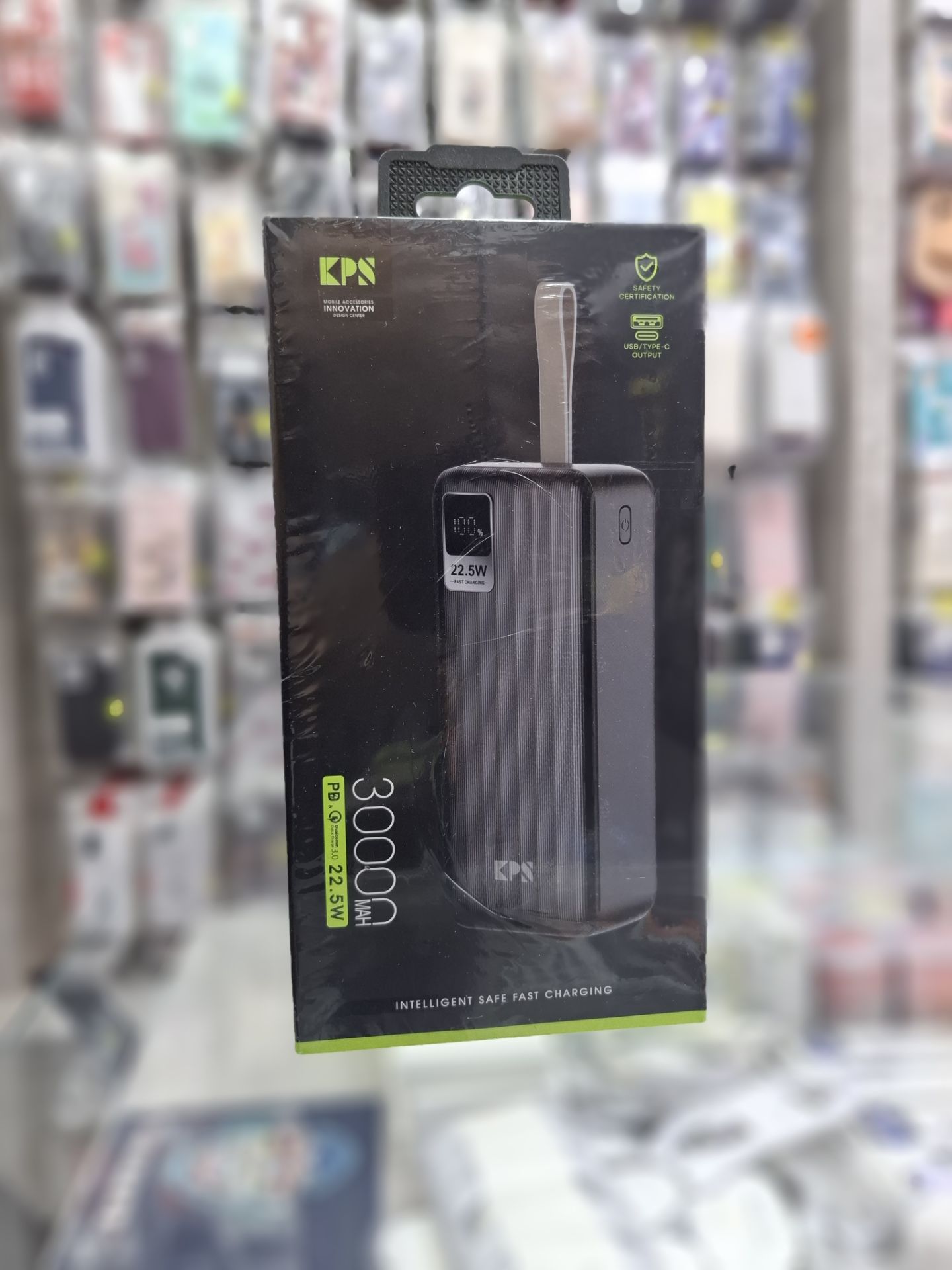 پاوربانک 30000 KPS مدل PD-22.5W با شارژ سریع PD و QC