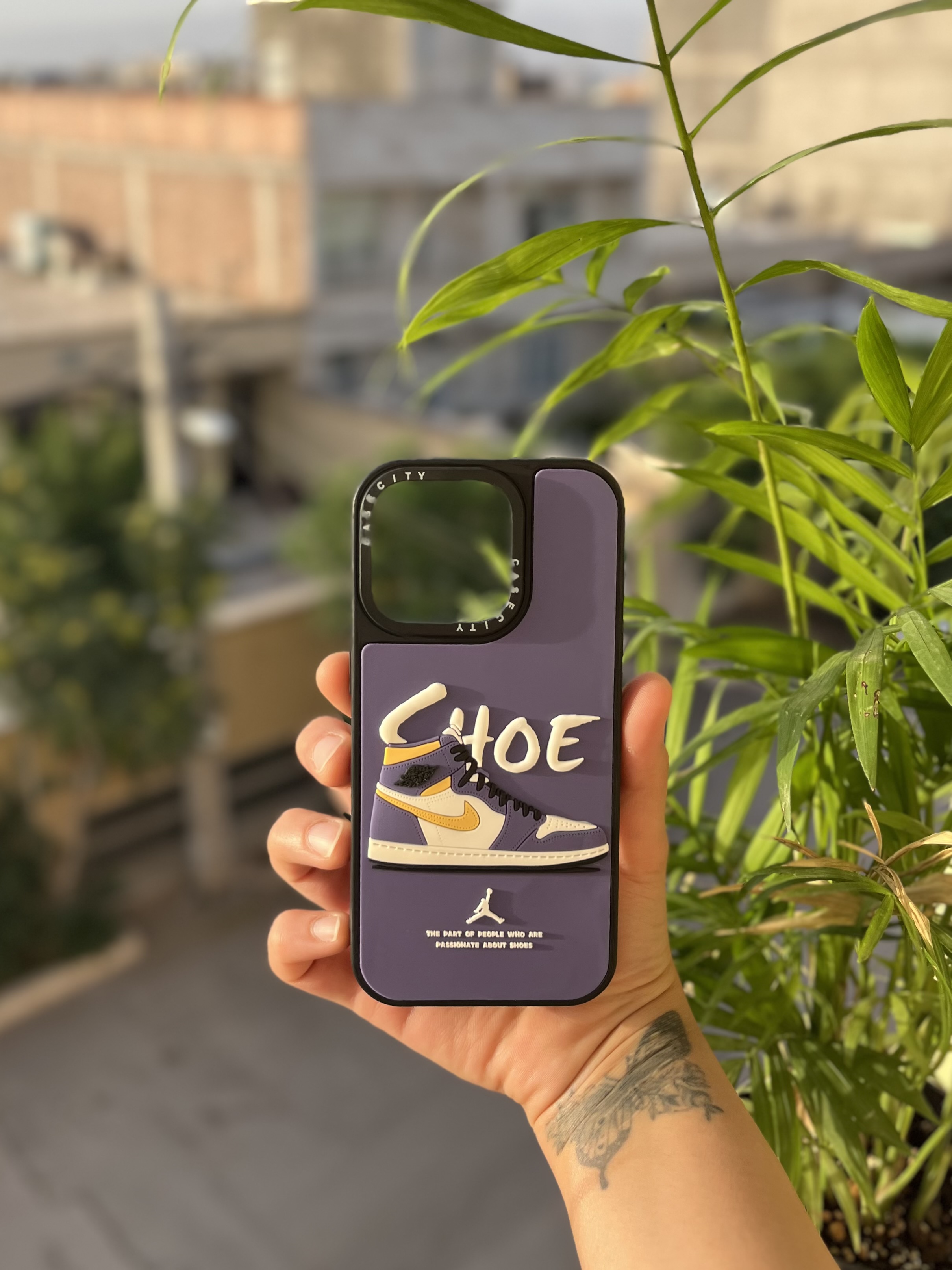 قاب گوشی اسپرت طرح برجسته سری آیفون ۱۶ پرو برند Case Tiffy اورجینال