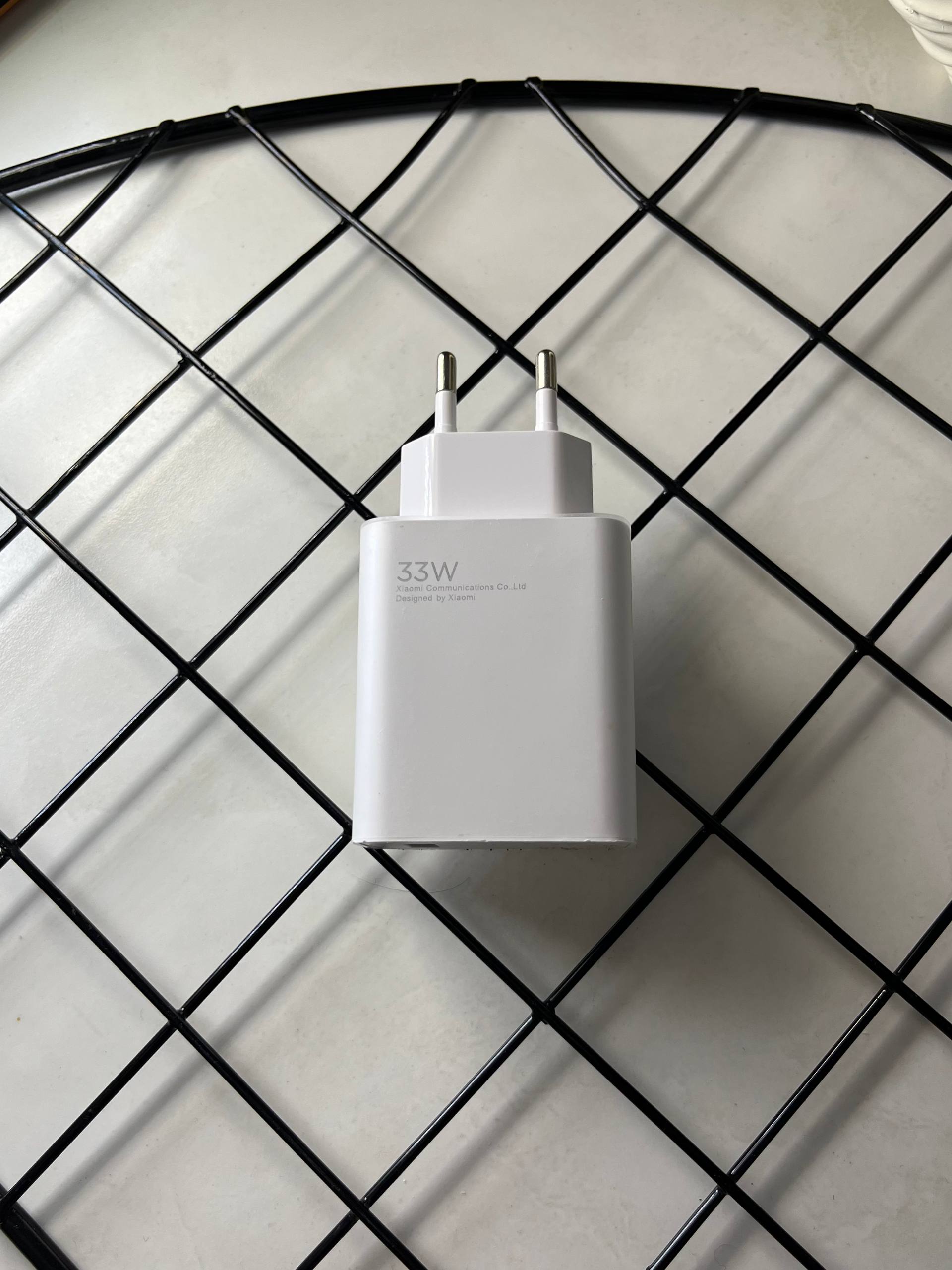شارژر شیائومی Adapter Xiaomi 33W دو پین بدون کابل اصل
