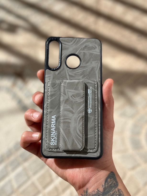قاب گوشی هواوی P30 lite طرح چرم جاکارتی دار