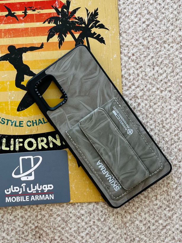 قاب گوشی سامسونگ A51 طرح چرم جاکارتی دار