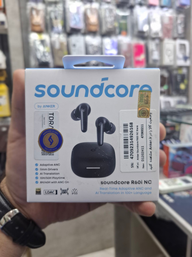 هندزفری بلوتوثی انکر مدل Soundcore R60i NC