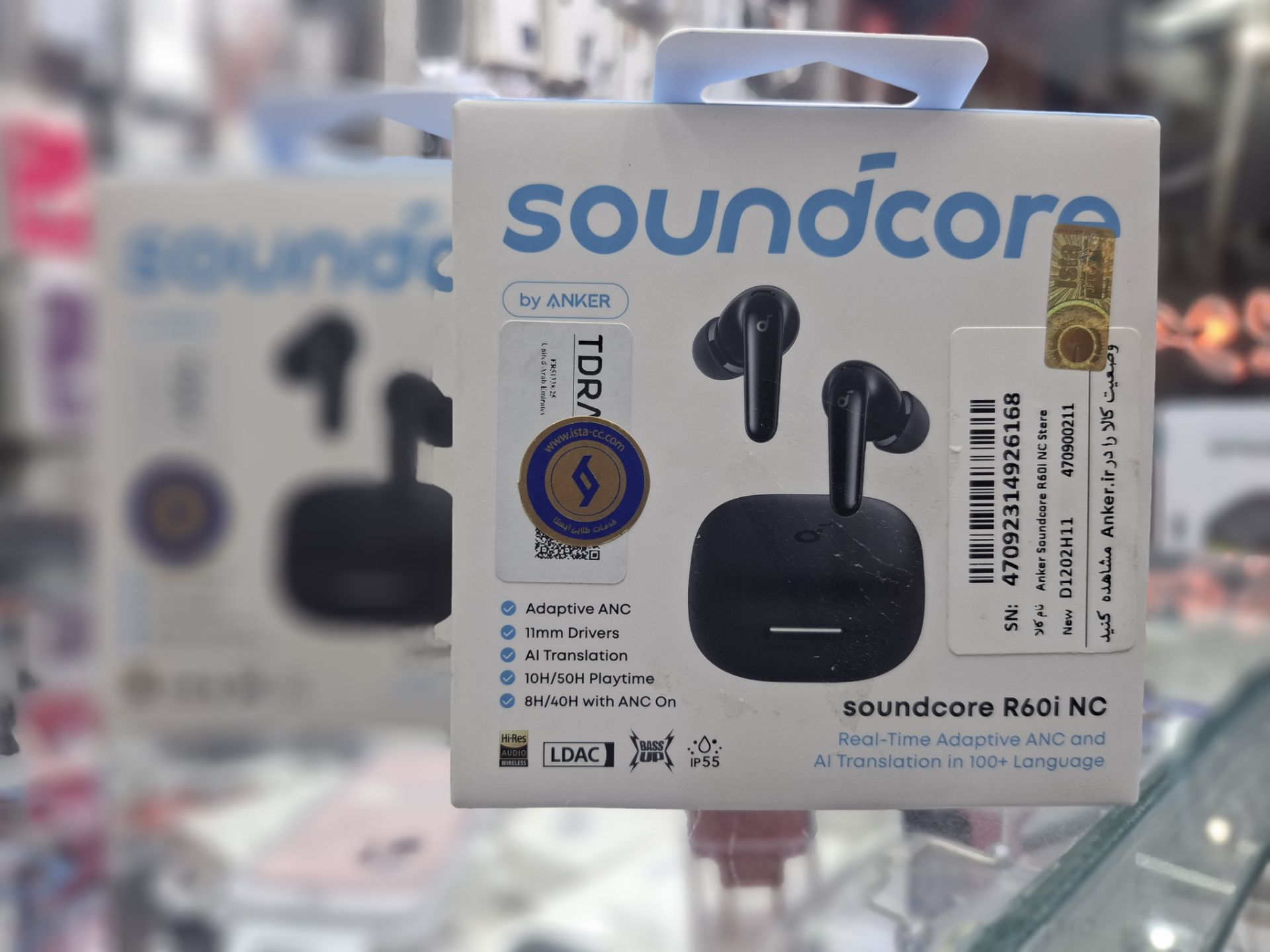هندزفری بلوتوثی انکر مدل Soundcore R60i NC