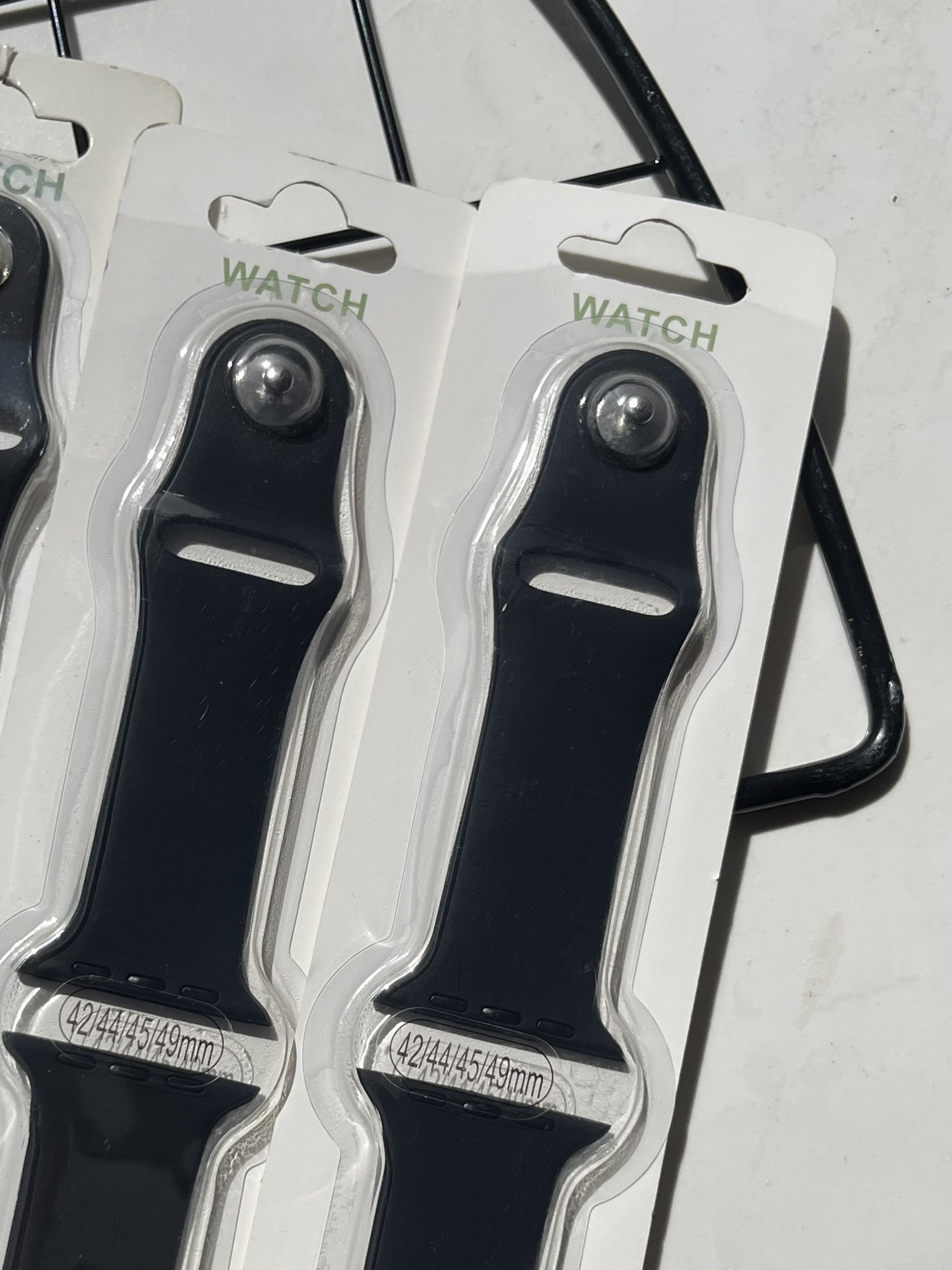 بند اپل واچ 42/44/45/49MM سیلیکونی مشکی