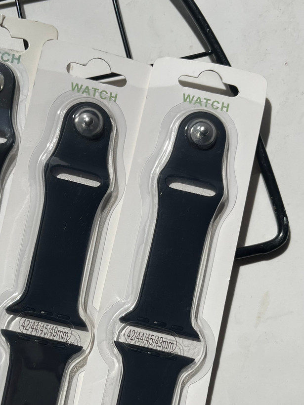 بند اپل واچ 42/44/45/49MM سیلیکونی مشکی