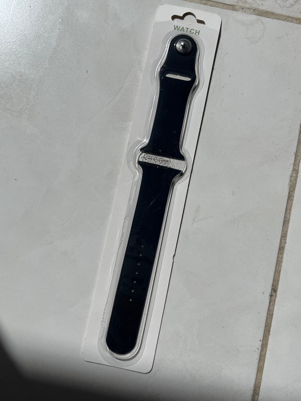 بند اپل واچ 42/44/45/49MM سیلیکونی مشکی