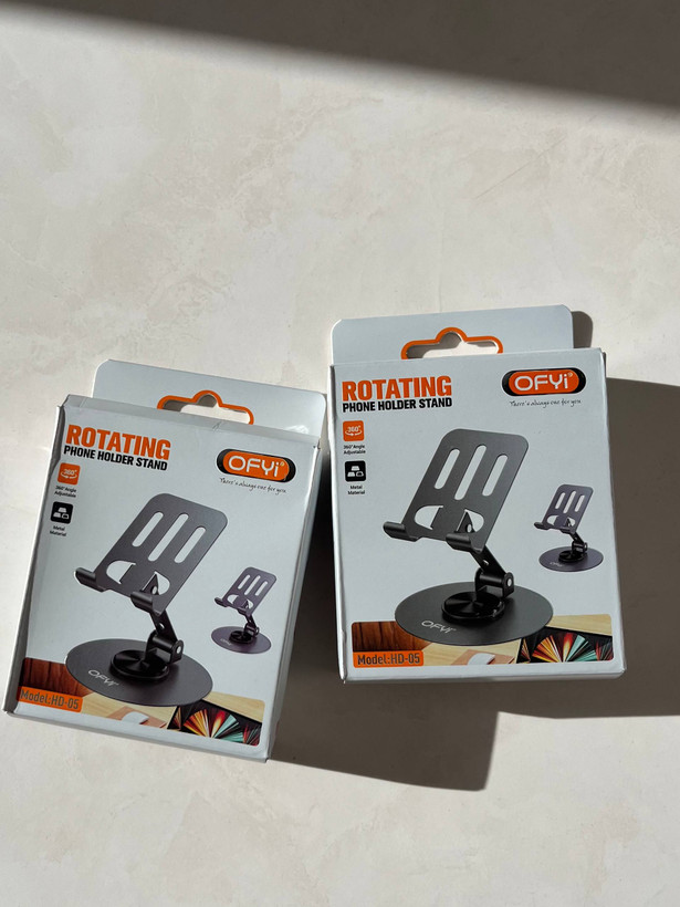 پایه نگهدارنده گوشی موبایل و تبلت برند او فی مدل HD-05